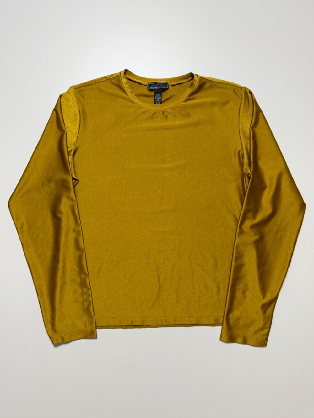 Vintage Banana Republic Satin Long Sleeve Top Womens Medium